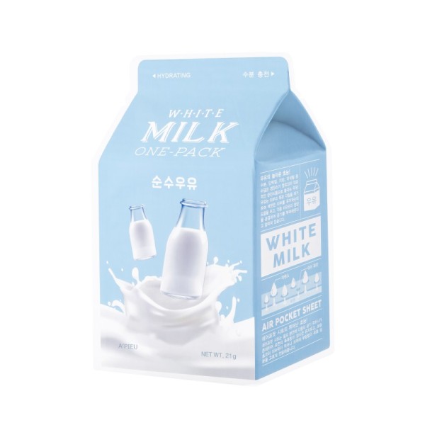 APIEU - Gesichtsmaske - White Milk One-Pack