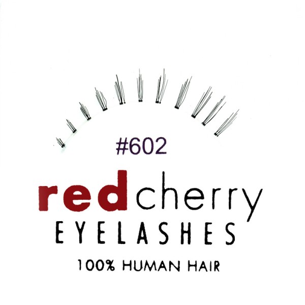 Red Cherry - Lower Eylashes Nr. 602 - Human Hair