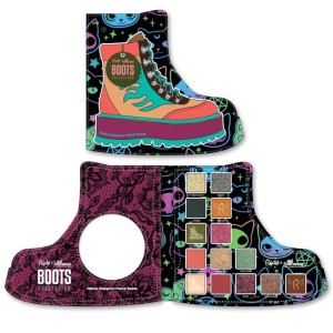 RUDE Cosmetics - Palette di ombretti - Rude x Koi Footwear Boots Collection - Helios Hologram Flame Boots