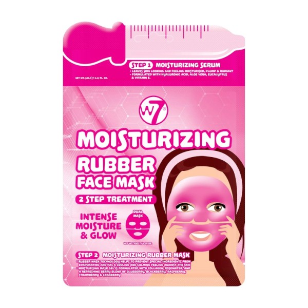 W7 - Gesichtsmaske - Face Mask - Moisturizing Rubber