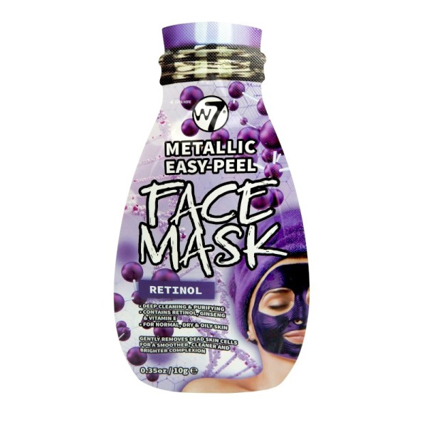 W7 Cosmetics - Gesichtsmaske - Metallic Easy-Peel Retinol Face Mask