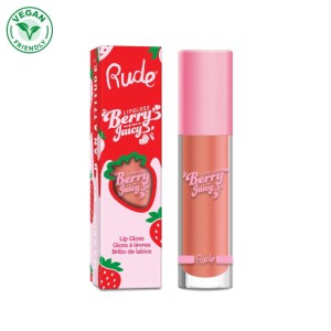 RUDE Cosmetics - Lipgloss - Berry Juicy Lip Gloss - Nudist