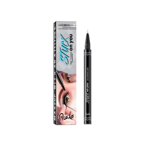 RUDE Cosmetics - Stuck On You Lash Adhesive Liner - Clear