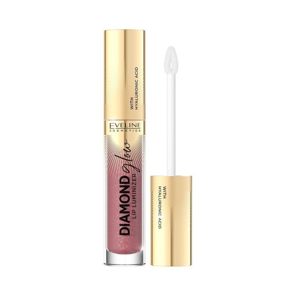 Eveline Cosmetics - Lipgloss - Diamond Glow Lip Luminizer No 11 - Rose Nude