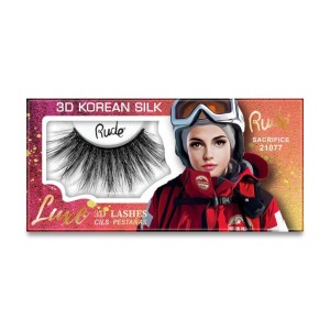 RUDE Cosmetics - Falsche Wimpern - Luxe 3D Korean Silk Lashes - Sacrifice