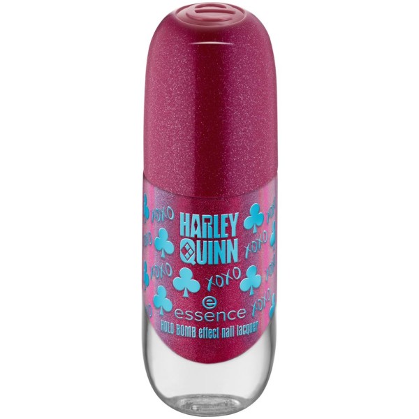 essence - Nagellack - Harley Quinn HOLO BOMB effect nail lacquer 01 XOXO, Harley