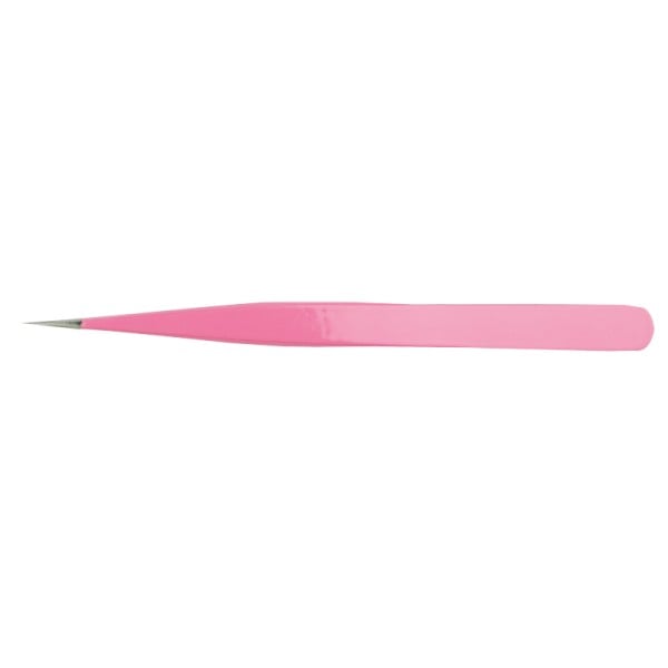 Blink - Eyelash tweezers - Tweezer - Rosa - Straight - AG 1142