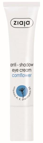 Ziaja - Augencreme - Gegen Augenringe - Anti Shadow Eye Cream - Kornblume
