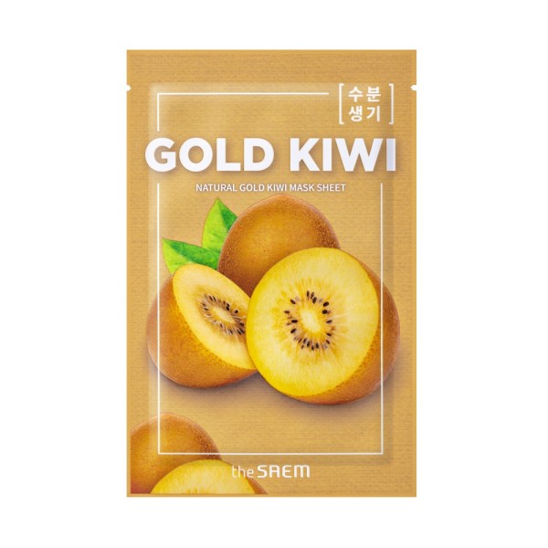 the SAEM - Gesichtsmaske - Natural Gold Kiwi Mask Sheet 21ml