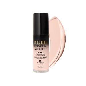 Milani - Conceal + Perfect 2-in-1 Foundation + Concealer - 0A1 Alabaster