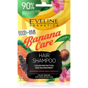 Eveline Cosmetics - Food For Hair Banana Care Hair Shampoo 20ml