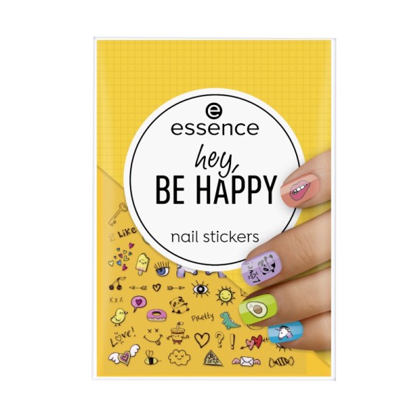 essence - Sticker per unghie - hey, be happy nail stickers