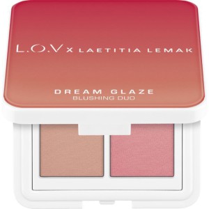 L.O.V - Rougepalette - x Laetitia Lemak - Dream Glaze Blushing Duo