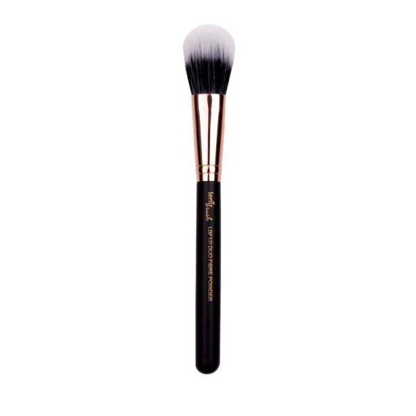 lenibrush - Kosmetikpinsel - Duo Fibre Powder Brush - LBF17 - Matte Black Edition