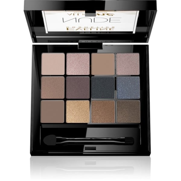 Eveline Cosmetics - Lidschattenpalette - Eyeshadow Palette All In One - Nude