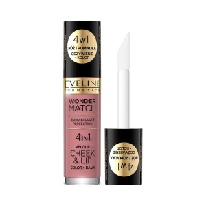 Eveline Cosmetics - Rouge - Wonder Match 4in1 Cheek and Lip NO2 - 4,5ml