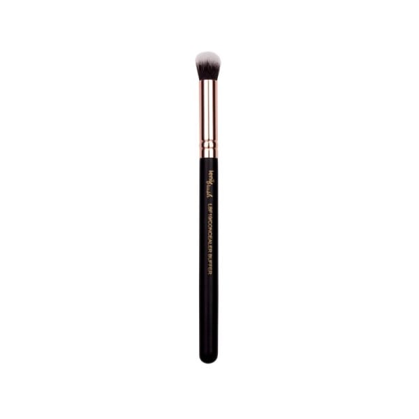 lenibrush - Kosmetikpinsel - Small Concealer Buffer Brush - LBF19 - Matte Black Edition