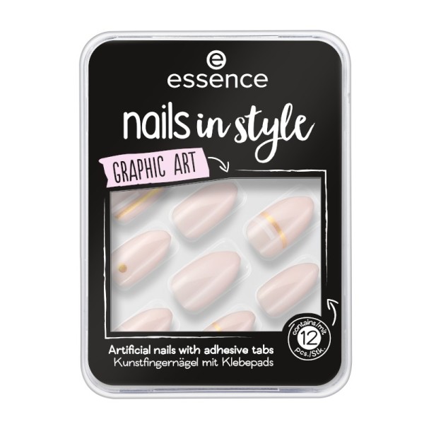 essence - Unghie finte - nails in style 09 - Graphic Art