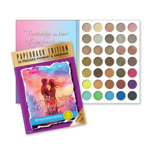 RUDE Cosmetics - Lidschattenpalette - Twinkle In Her Eyeshadows Palette - Paperback Edition