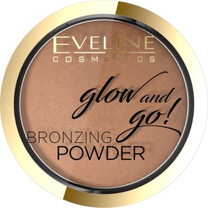 Eveline Cosmetics - Bronzer - Glow And Go Bronzing Powder - 02 Jamaica Bay