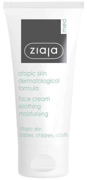 Ziaja Med - Beruhigende Gesichtscreme bei atopischer Haut - Atopic Skin Face Cream Soothing Moisturi