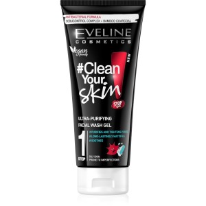Eveline Cosmetics - Reinigungsgel - Clean Your Skin Ultra-Puryfing Facial Wash Gel