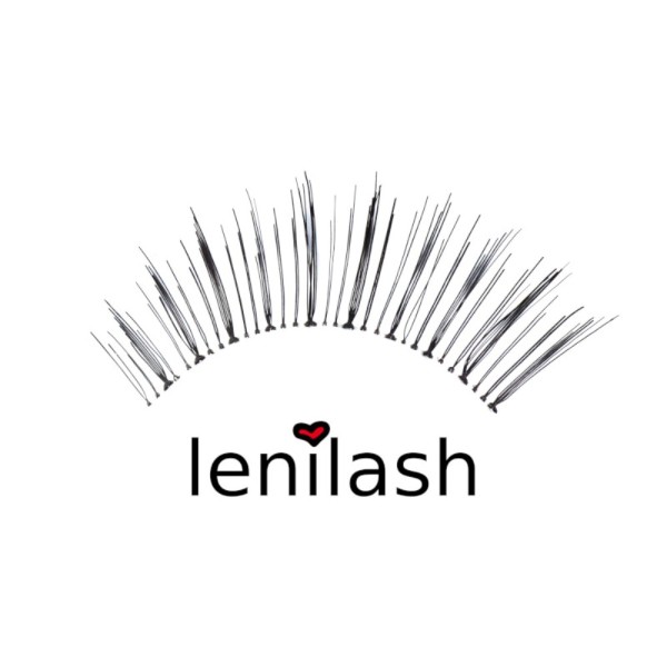 lenilash - Ciglia finte - capelli umani - 140
