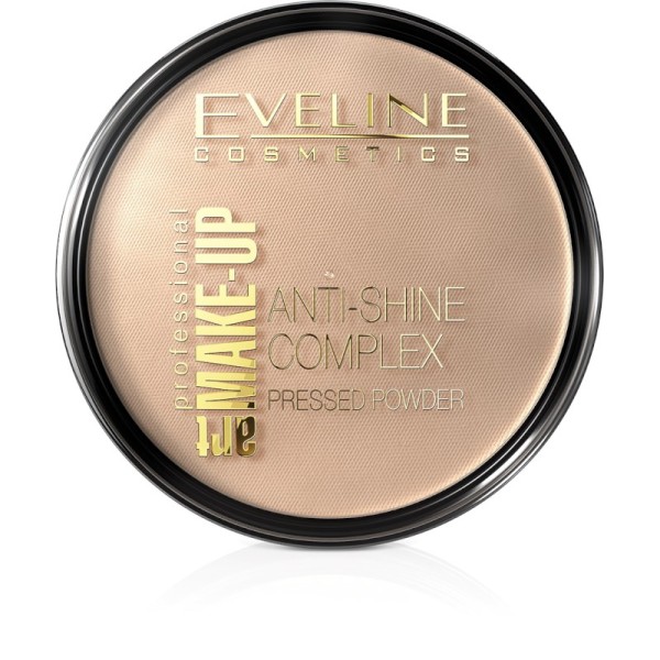 Eveline Cosmetics - Puder - Art Make-Up Powder - No 34 Medium Beige
