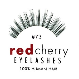 Red Cherry - False Eyelashes No. 73 Madison - Human Hair