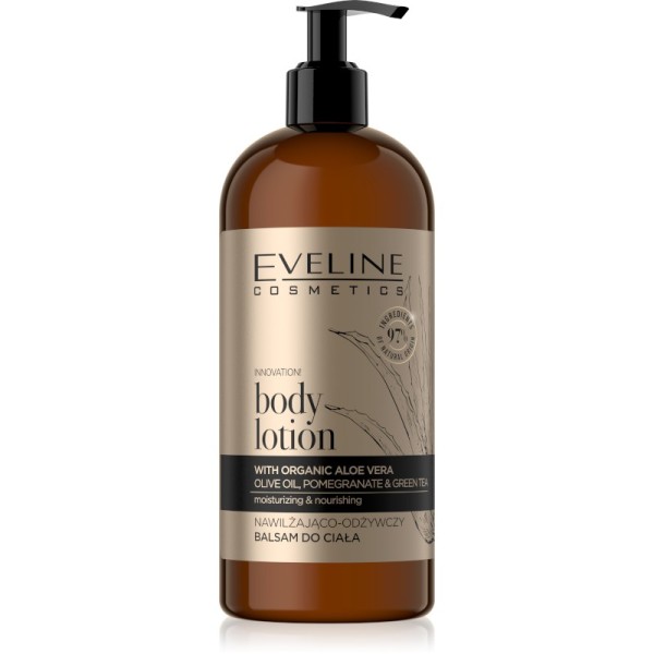 Eveline Cosmetics - Bodylotion - Organic Gold Moisturizing & Nourishing Body Lotion - 500ml