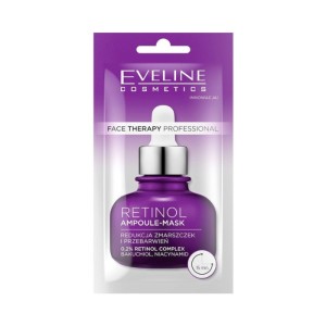 Eveline Cosmetics - Gesichtsmaske - Face Therapy Professional Retinol Ampule-Mask 8Ml