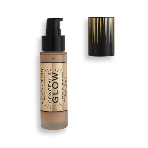 Revolution - Conceal & Glow Foundation - F5