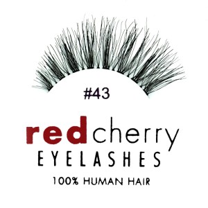 Red Cherry - False Eyelashes No. 43 Stevi - Human Hair