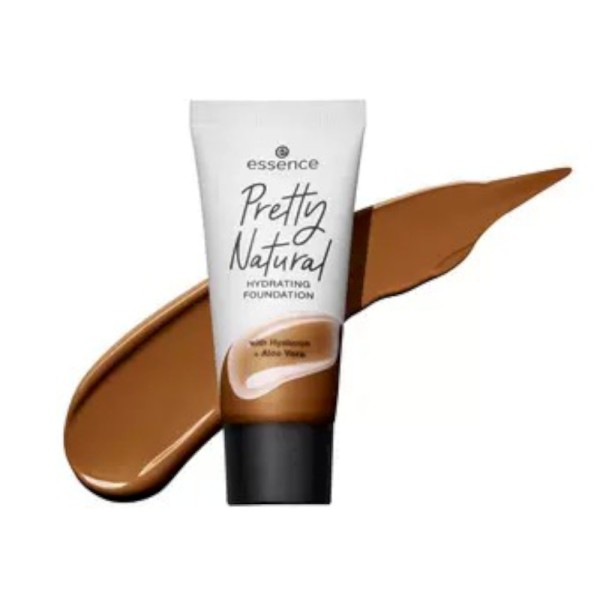 essence - Foundation - online exclusives- Pretty Natural hydrating foundation - 280 Cool Ebony