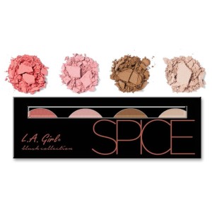 LA Girl - Palette Rouge - Beauty Brick Blush Collection - Spice