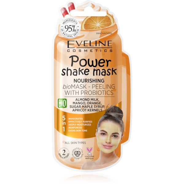 Eveline Cosmetics - maschera per la cura - Power Shake Mask Nourishing
