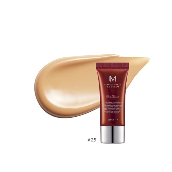 MISSHA - M Perfect Cover BB Cream - SPF42 - No.25/WarmBeige - 20ml
