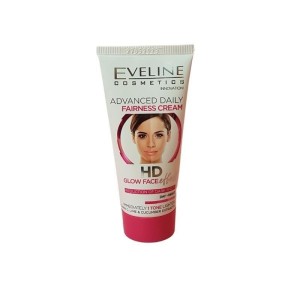 Eveline Cosmetics - Gesichtscreme - Advanced Daily Fairness Cream HD Glow Face Effect 40ML