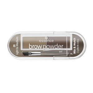 essence - brow powder set 01 - light & medium