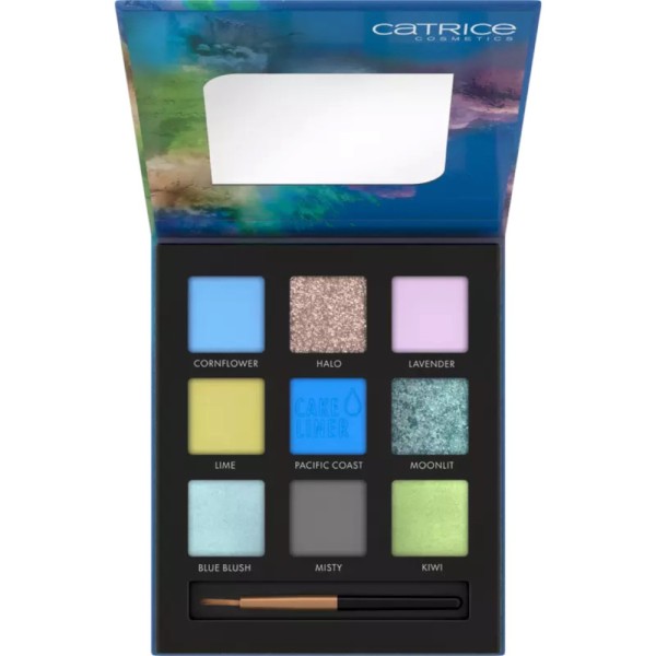 Catrice - Lidschattenpalette - Colour Blast Eyeshadow Palette 020 - Blue meets Lime