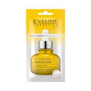 Eveline Cosmetics - Gesichtsmaske - Face Therapy Professional Vit C Ampoule-Mask 8Ml