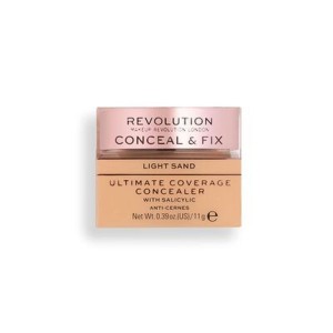 Revolution - Conceal & Fix Ultimate Coverage Concealer - Light Sand