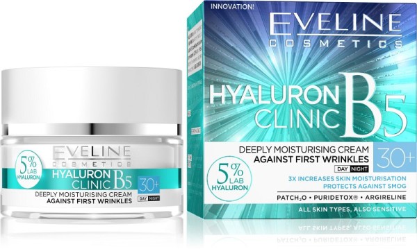 Eveline Cosmetics - Hyaluron Clinic Day And Night Cream 30+ 50Ml