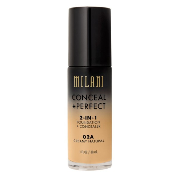 Milani - Foundation + Concealer - Conceal + Perfect - 2 in 1 - Creamy Natural - 02A