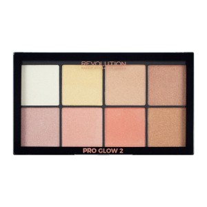 Makeup Revolution - Highlighter Palette - Pro Glow 2