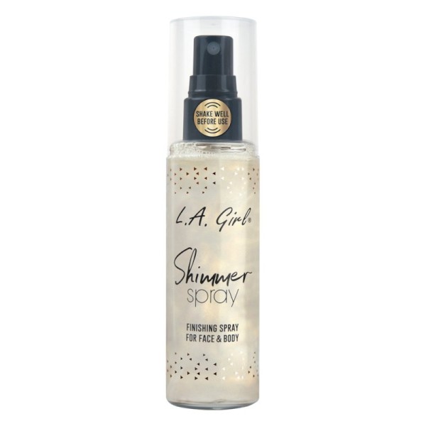 LA Girl - Shimmer Spray - Prime, Set & Shimmer - Gold