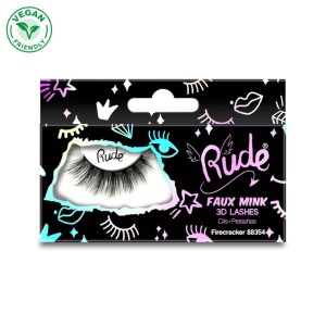 RUDE Cosmetics - Ciglia finte - Essential Faux Mink 3D Lashes - Firecracker