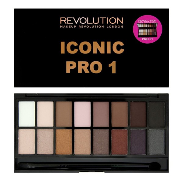 Makeup Revolution - Eyeshadow Palette - Salvation Palette - Iconic Pro 1