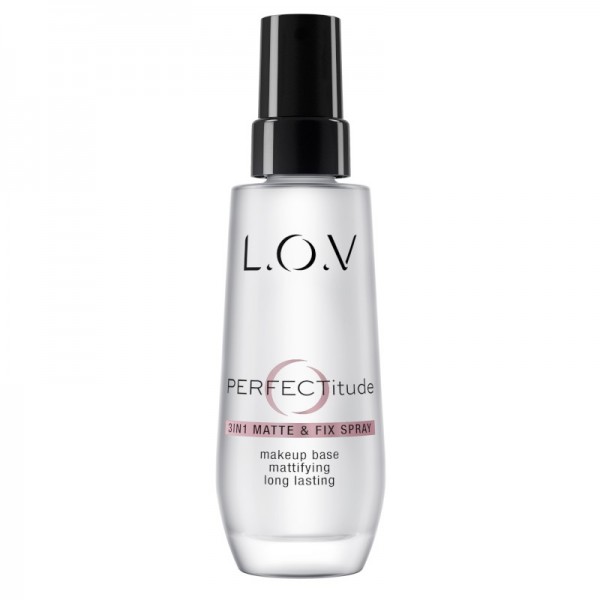 L.O.V - Primer & Fixierspray - PERFECTITUDE 3in1 matte & fix spray