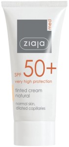 Ziaja Med - Tinted day care - Tinted Cream SPF 50+